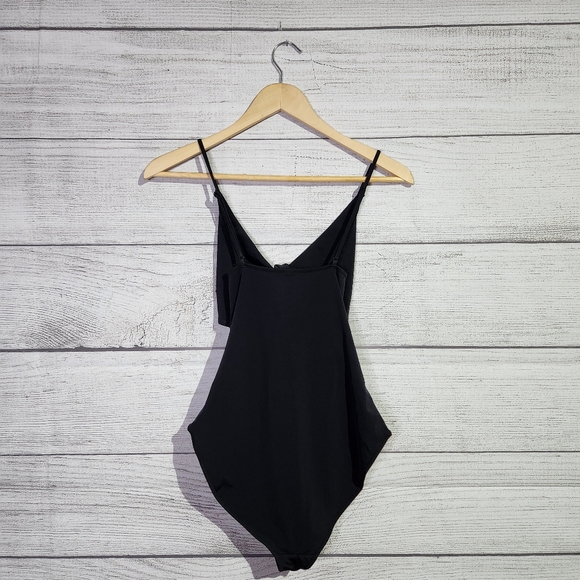 Wilfred by Aritzia Elegant Black One-Piece Swimsuit, Size M - Picture 4 of 7